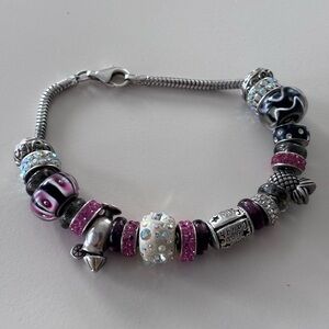 Pandora Style 925 Charm Bracelet